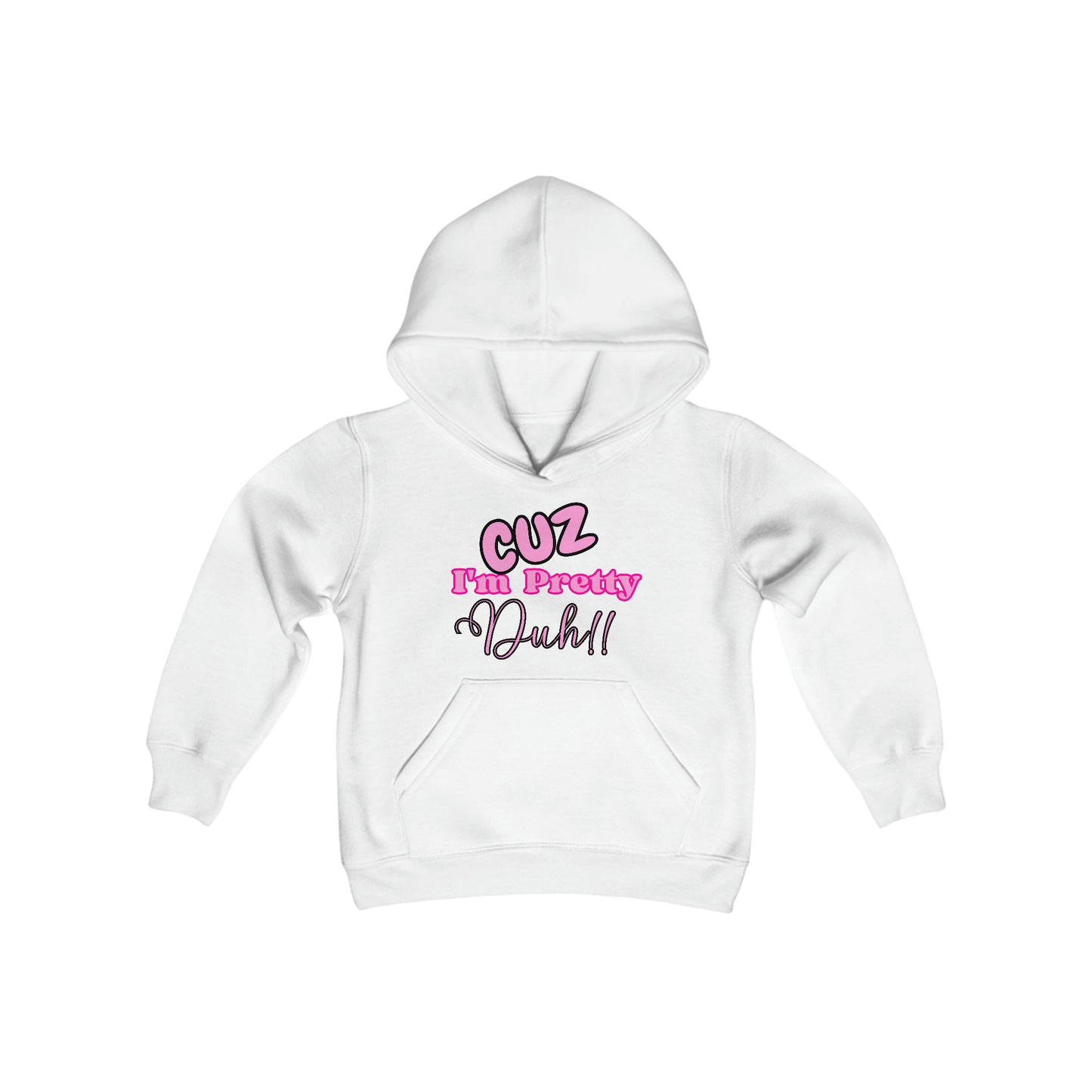 "I'm Pretty" Youth Hoodie